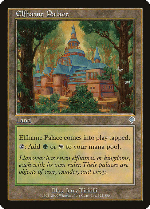 Elfhame Palace (322) (Foil) - Invasion - Game On