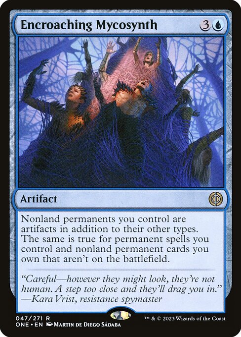 Encroaching Mycosynth (47) - Phyrexia: All Will Be One - Game On