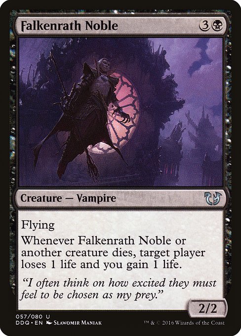 Falkenrath Noble (57) - Duel Decks: Blessed vs. Cursed - Game On