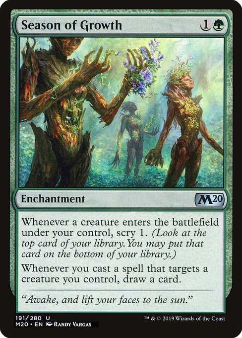 Season of Growth (191) - Core Set 2020 - Game On