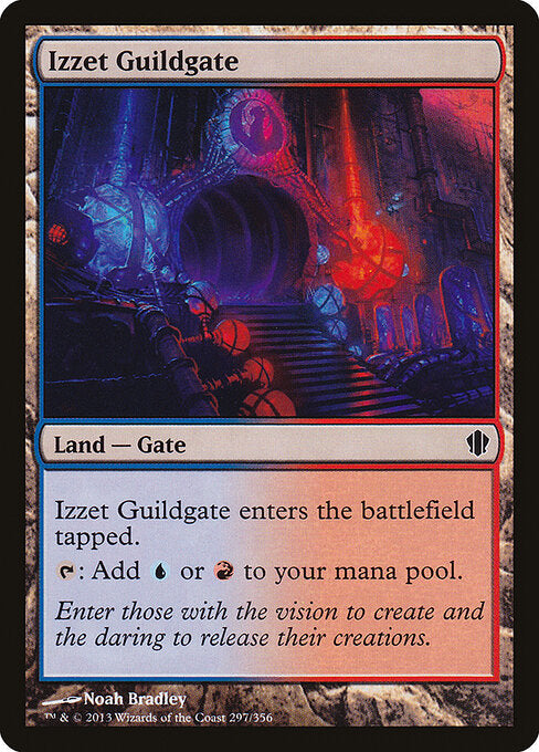 Izzet Guildgate (297) - Commander 2013 - Game On