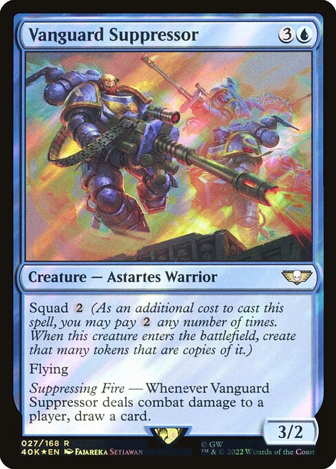 Vanguard Suppressor (27★) (Foil) - Warhammer 40,000 Commander - Game On