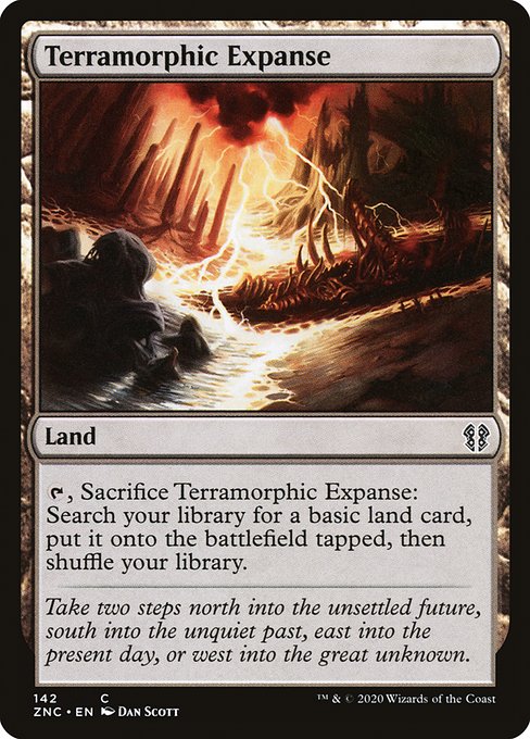 Terramorphic Expanse (142) - Zendikar Rising Commander - Game On