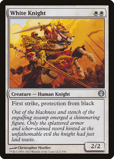 White Knight (9) - Duel Decks: Knights vs. Dragons - Game On