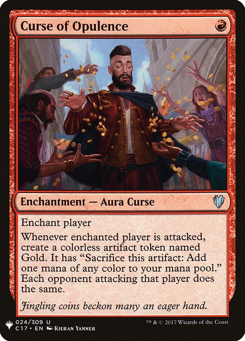 Curse of Opulence (C17-24) - The List - Game On