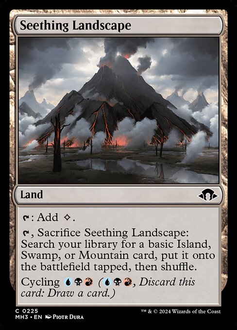 Seething Landscape (225) - Modern Horizons 3 - Game On