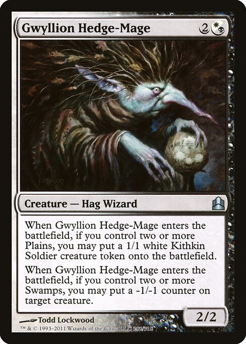 Gwyllion Hedge-Mage (202) - Commander 2011 - Game On