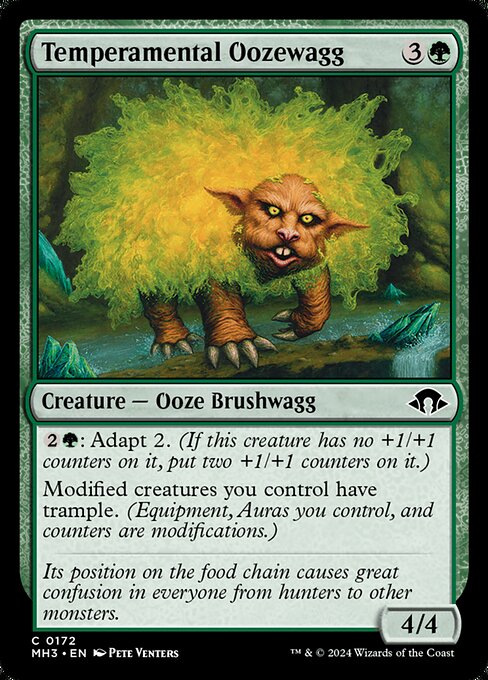 Temperamental Oozewagg (172) (Foil) - Modern Horizons 3 - Game On