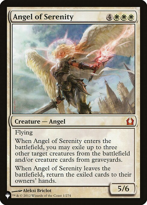 Angel of Serenity (RTR-1) (Foil) - The List - Game On