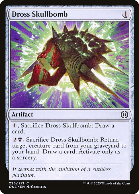 Dross Skullbomb (225) - Phyrexia: All Will Be One - Game On