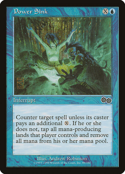 Power Sink (89) - Urza's Saga - Game On