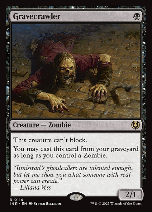 Gravecrawler (114) - Innistrad Remastered - Game On