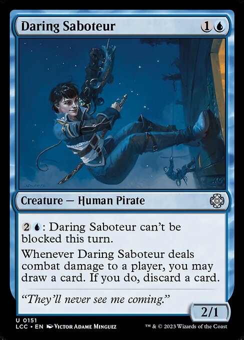 Daring Saboteur (151) - The Lost Caverns of Ixalan Commander - Game On