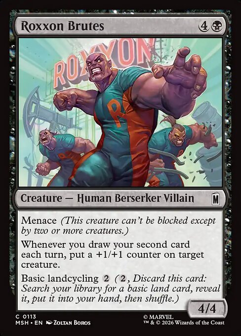 Roxxon Brutes (113) (Foil) - Marvel Super Heroes - Game On