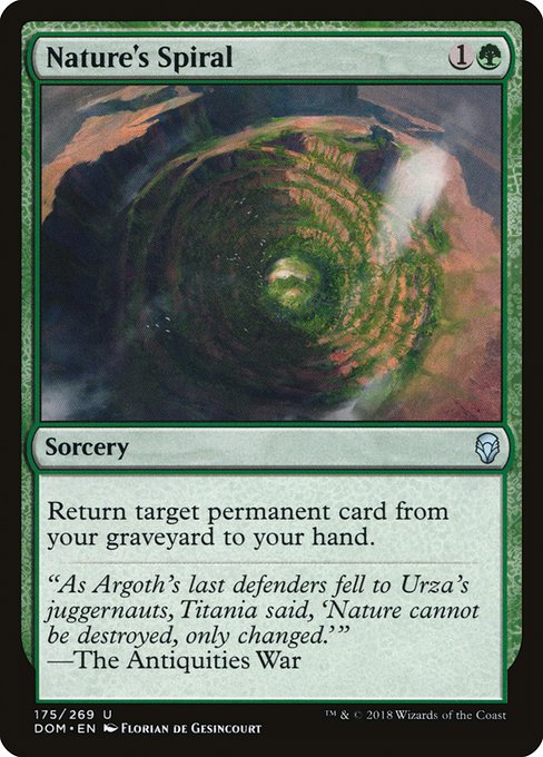 Nature's Spiral (175) - Dominaria - Game On