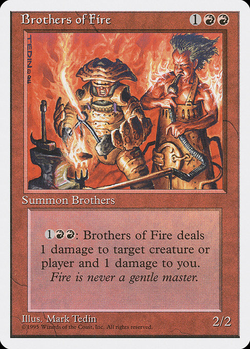 Brothers of Fire (179) - Fourth Edition - Game On