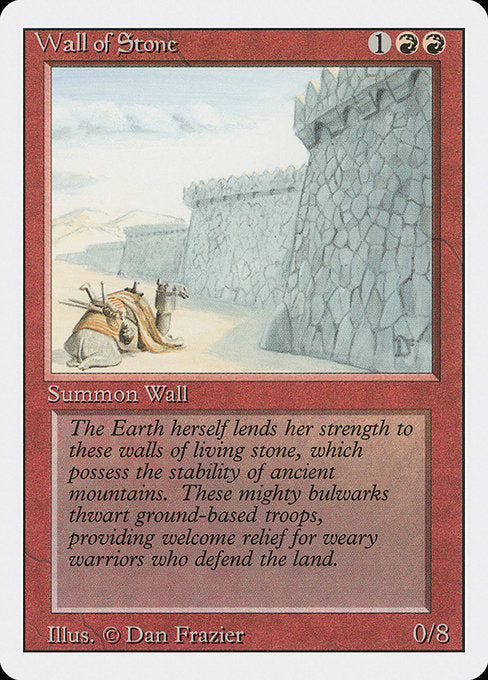 Wall of Stone (184) - Revised Edition - Game On