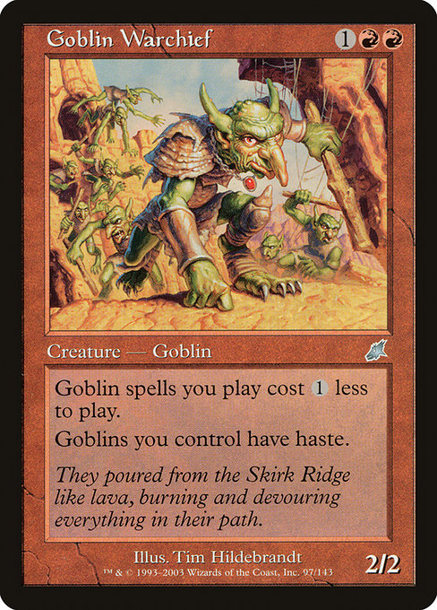Goblin Warchief (97) - Scourge - Game On