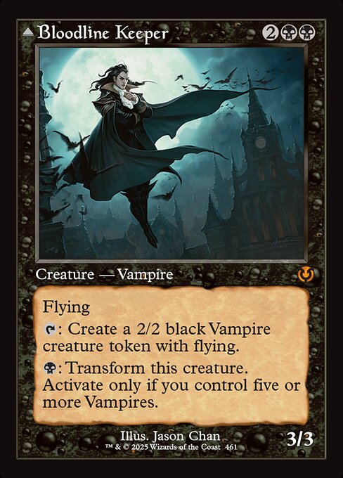 Bloodline Keeper // Lord of Lineage (461) - Innistrad Remastered - Game On
