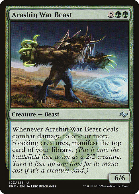 Arashin War Beast (123) (Foil) - Fate Reforged - Game On