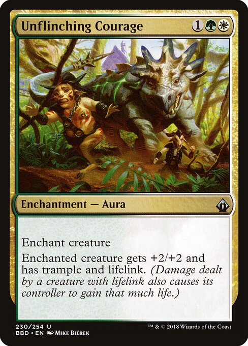 Unflinching Courage (230) (Foil) - Battlebond - Game On