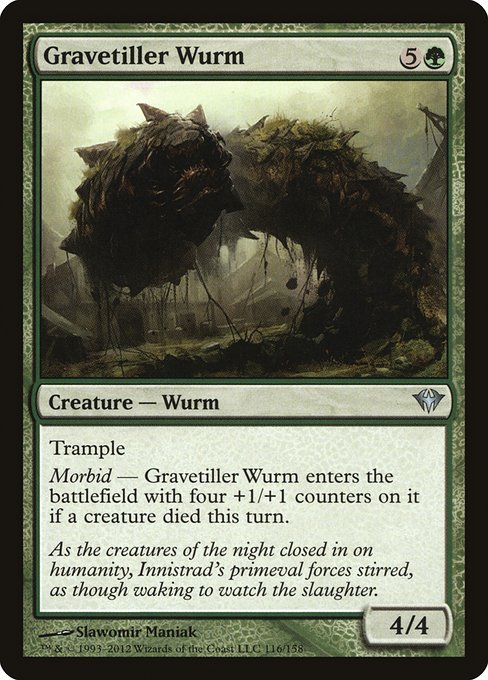Gravetiller Wurm (116) - Dark Ascension - Game On