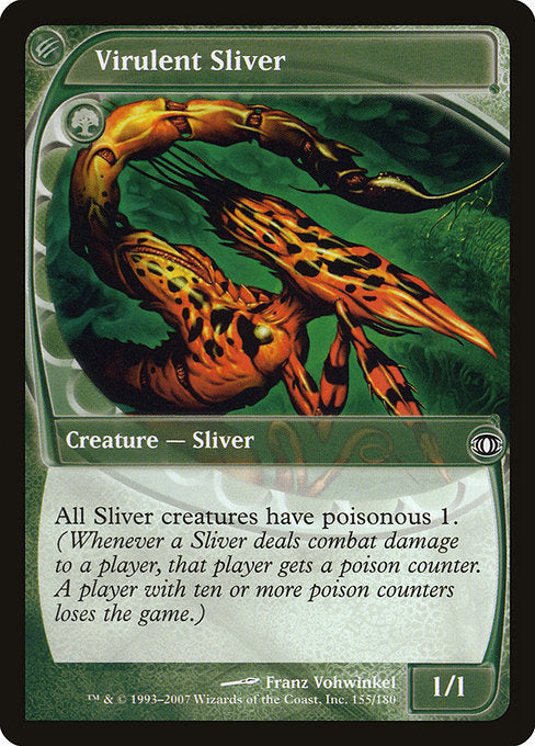 Virulent Sliver (155) - Future Sight - Game On