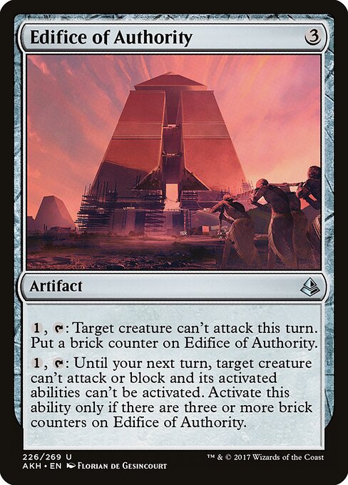 Edifice of Authority (226) (Foil) - Amonkhet - Game On