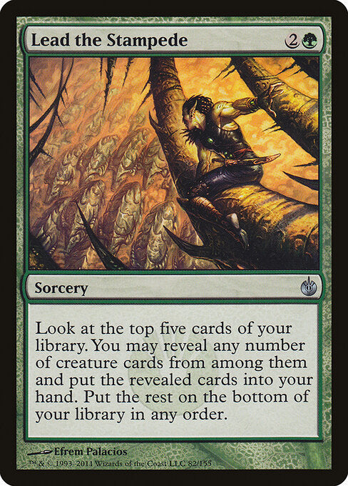 Lead the Stampede (82) - Mirrodin Besieged - Game On