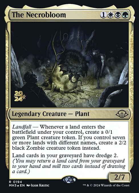 The Necrobloom (194s) (Foil) - Modern Horizons 3 Promos - Game On