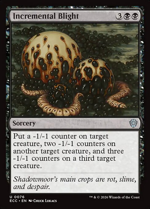 Incremental Blight (76) - Lorwyn Eclipsed Commander - Game On