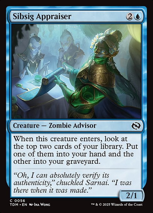 Sibsig Appraiser (56) (Foil) - Tarkir: Dragonstorm - Game On