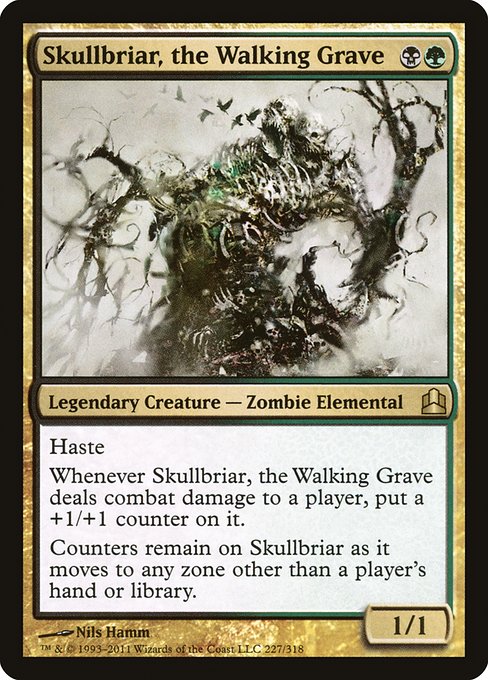 Skullbriar, the Walking Grave (227) - Commander 2011 - Game On