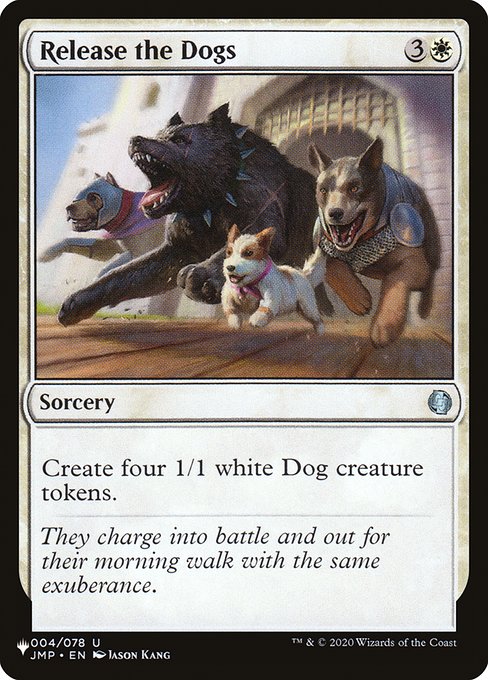 Release the Dogs (JMP-4) - The List - Game On