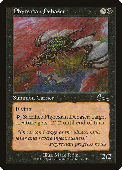 Phyrexian Debaser (59) (Foil) - Urza's Legacy - Game On