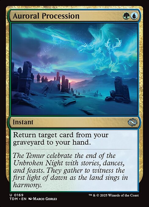 Auroral Procession (169) - Tarkir: Dragonstorm - Game On