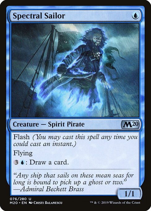 Spectral Sailor (76) - Core Set 2020 - Game On