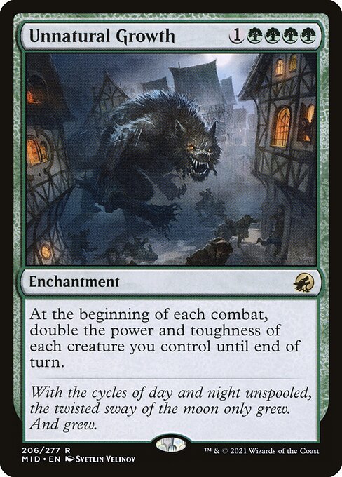 Unnatural Growth (206) - Innistrad: Midnight Hunt - Game On