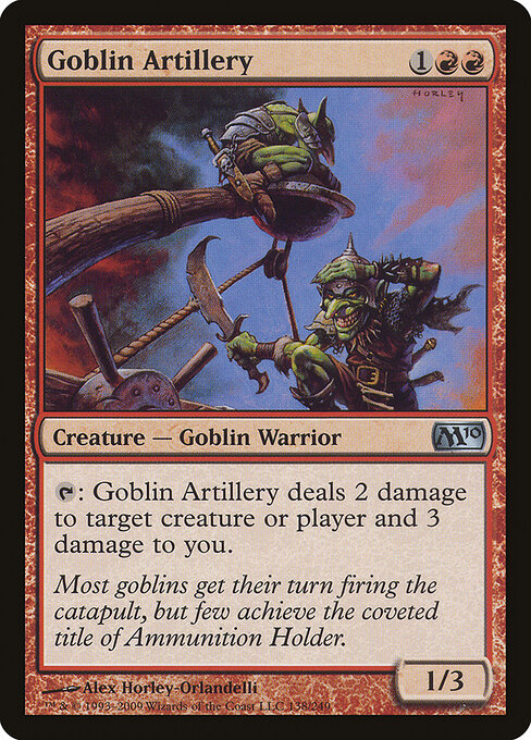 Goblin Artillery (138) - Magic 2010 - Game On