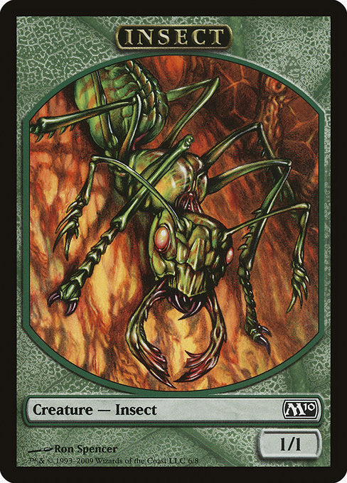 Insect (6) - FULL ART - Magic 2010 Tokens - Game On