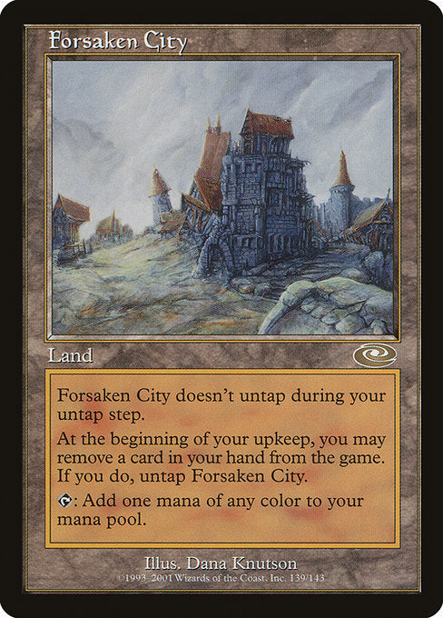 Forsaken City (139) - Planeshift - Game On