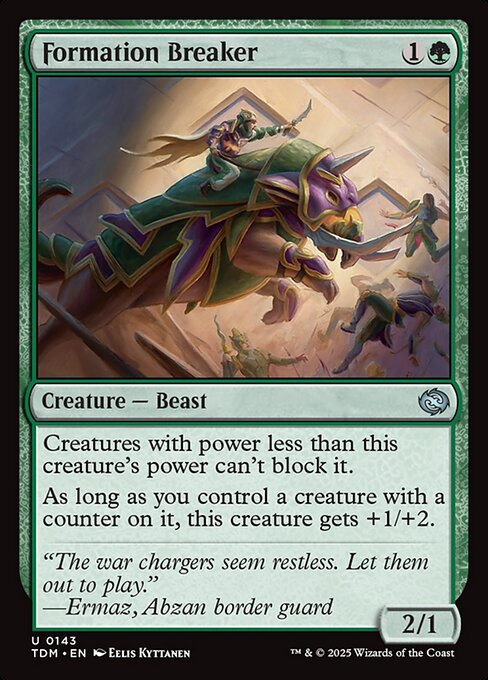 Formation Breaker (143) (Foil) - Tarkir: Dragonstorm - Game On