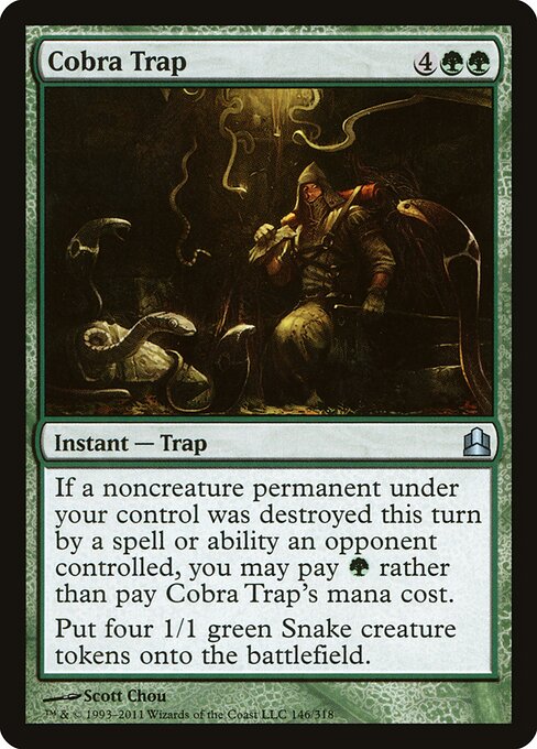 Cobra Trap (146) - Commander 2011 - Game On