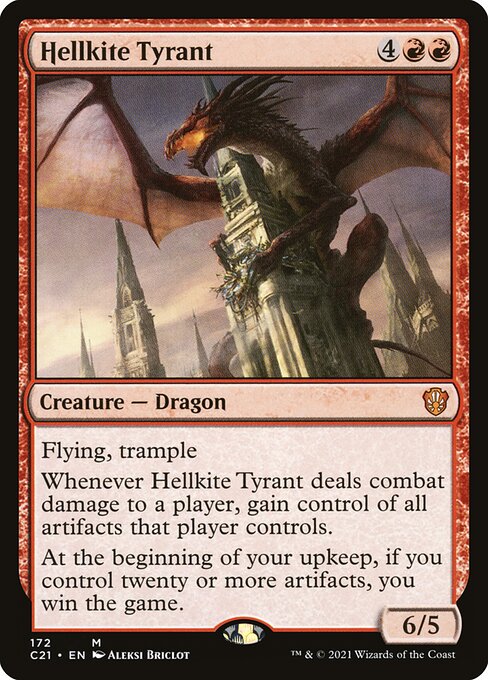 Hellkite Tyrant (172) - Commander 2021 - Game On