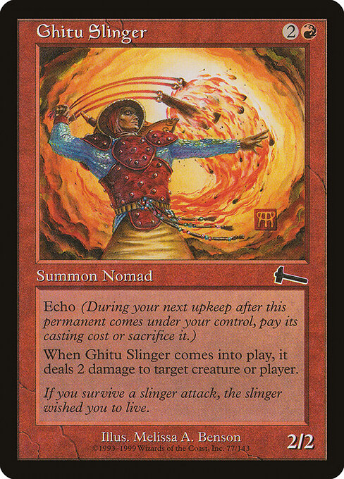 Ghitu Slinger (77) (Foil) - Urza's Legacy - Game On