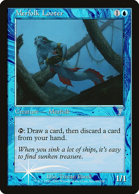 Merfolk Looter (89★) - Seventh Edition - Game On