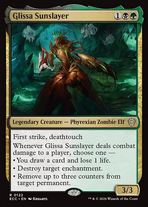 Glissa Sunslayer (122) - Lorwyn Eclipsed Commander - Game On