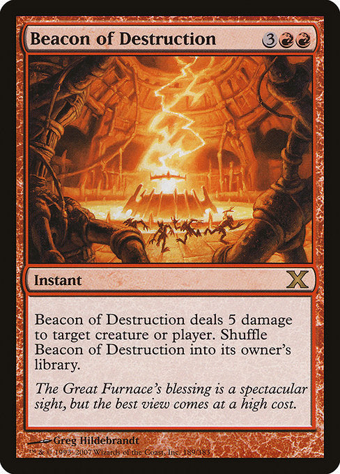 Beacon of Destruction (189) - Tenth Edition - Game On