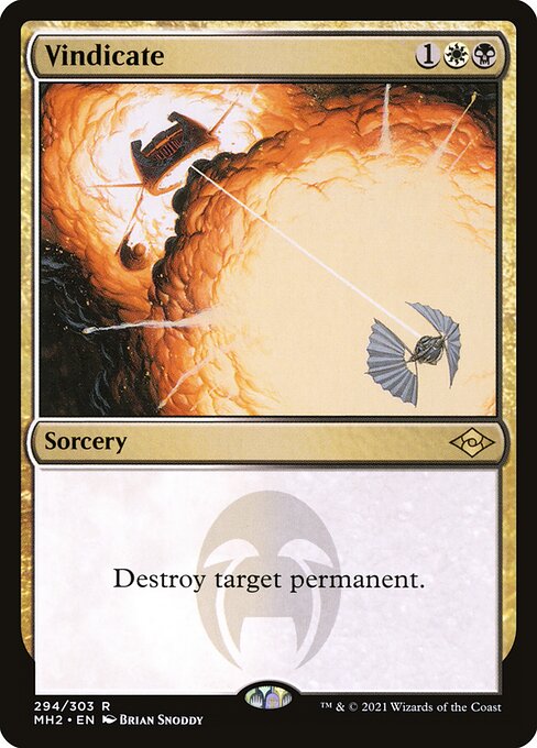 Vindicate (294) (Etched) - Modern Horizons 2 - Game On
