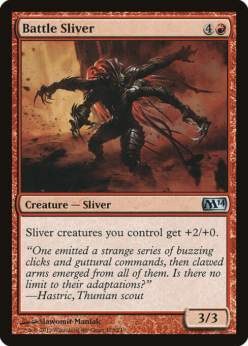 Battle Sliver (128) - Magic 2014 - Game On
